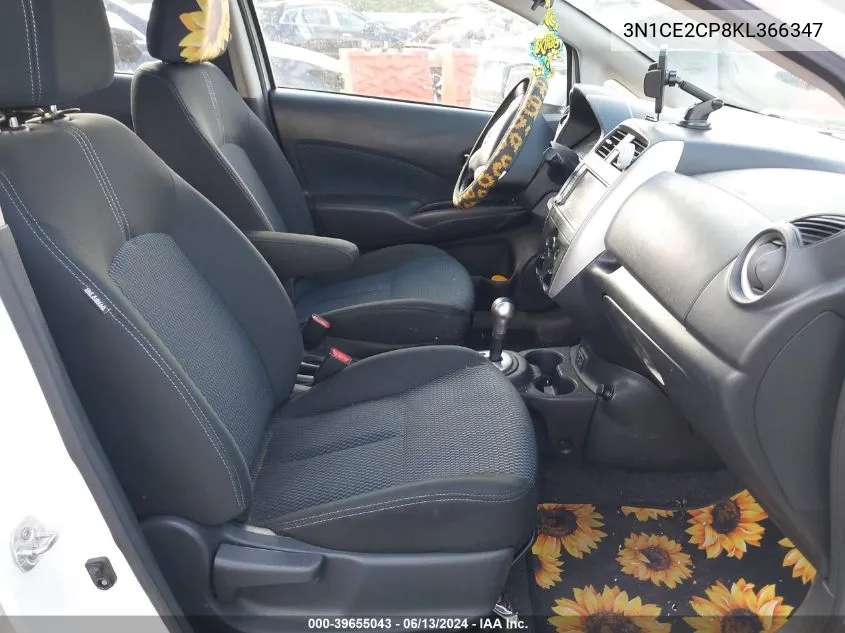 3N1CE2CP8KL366347 2019 Nissan Versa Note Sv