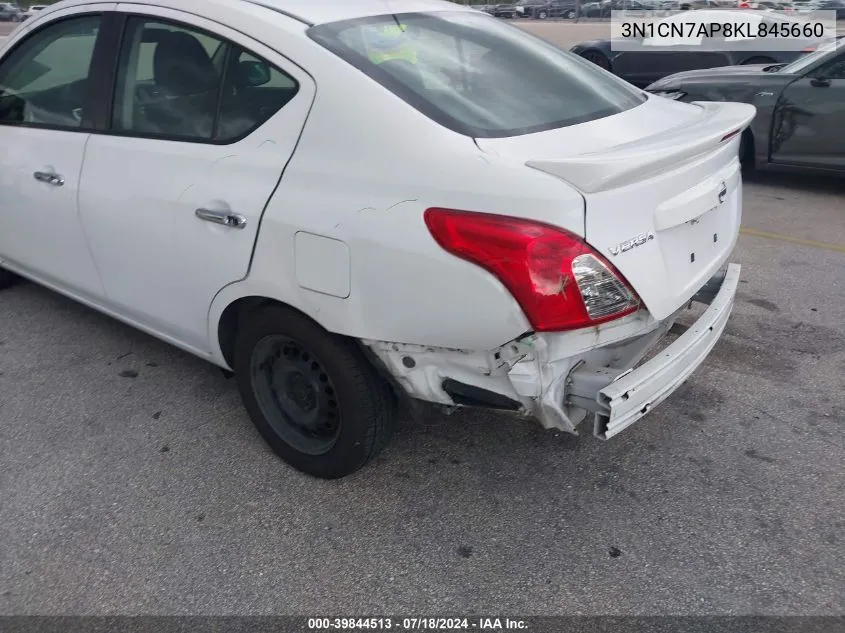 3N1CN7AP8KL845660 2019 Nissan Versa 1.6 Sv