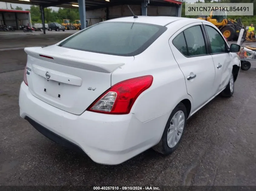 3N1CN7AP1KL854491 2019 Nissan Versa S/S Plus/Sv