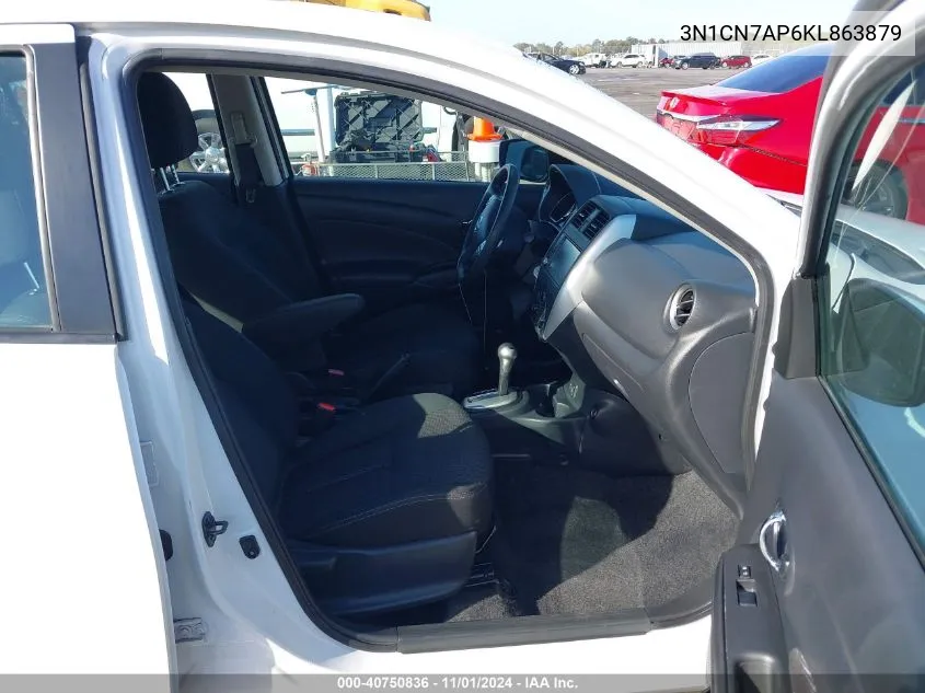 3N1CN7AP6KL863879 2019 Nissan Versa 1.6 Sv