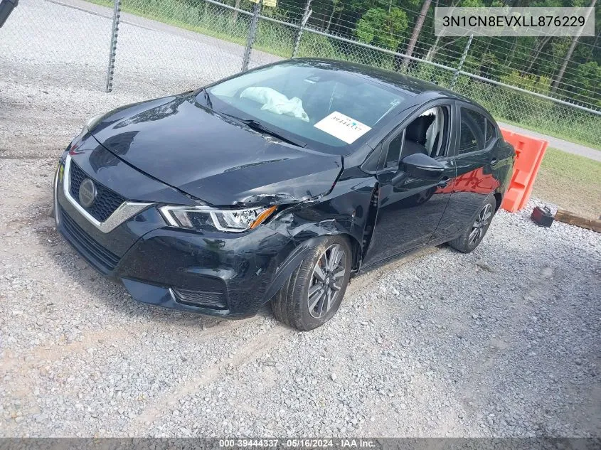 2020 Nissan Versa Sv Xtronic Cvt VIN: 3N1CN8EVXLL876229 Lot: 39444337