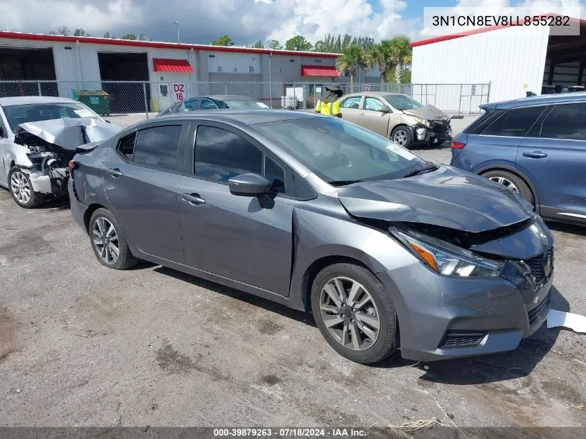 3N1CN8EV8LL855282 2020 Nissan Versa Sv Xtronic Cvt