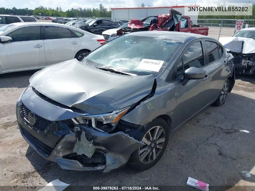 2020 Nissan Versa Sv Xtronic Cvt VIN: 3N1CN8EV8LL855282 Lot: 39879263