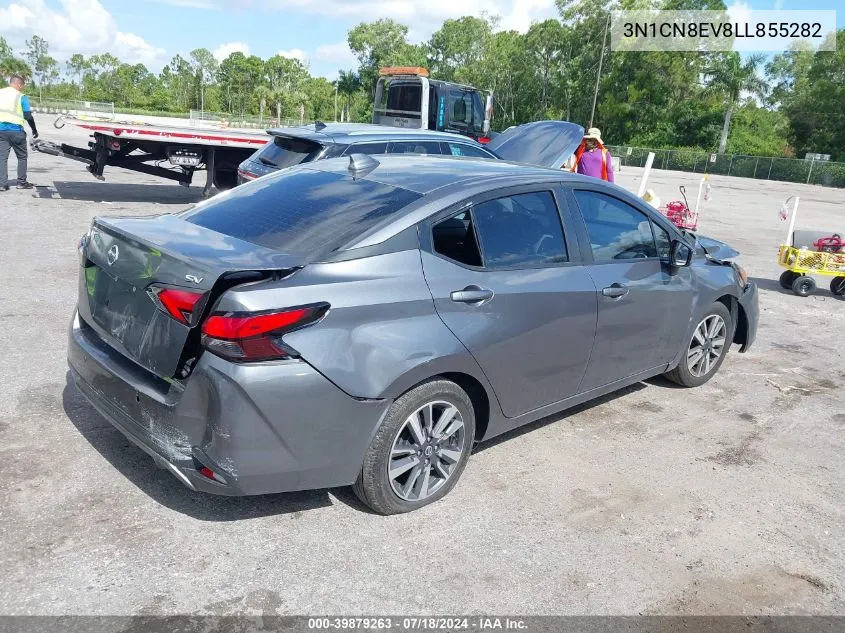 3N1CN8EV8LL855282 2020 Nissan Versa Sv Xtronic Cvt