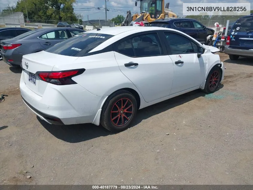 2020 Nissan Versa S 5-Speed Manual Transmission VIN: 3N1CN8BV9LL828256 Lot: 40187779