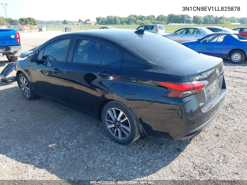 2020 Nissan Versa Sv Xtronic Cvt VIN: 3N1CN8EV1LL825878 Lot: 40205283