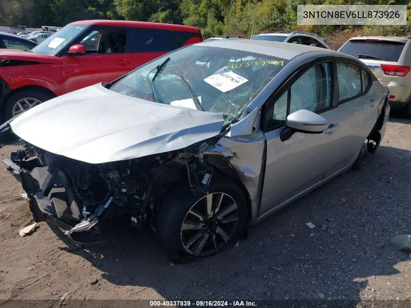 2020 Nissan Versa Sv VIN: 3N1CN8EV6LL873926 Lot: 40337839