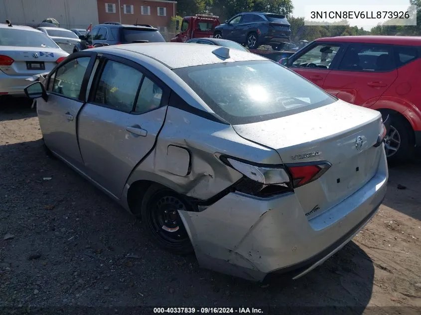 2020 Nissan Versa Sv VIN: 3N1CN8EV6LL873926 Lot: 40337839