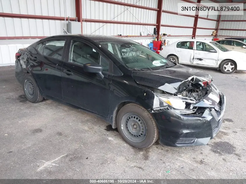 3N1CN8DV7LL879400 2020 Nissan Versa S Xtronic Cvt