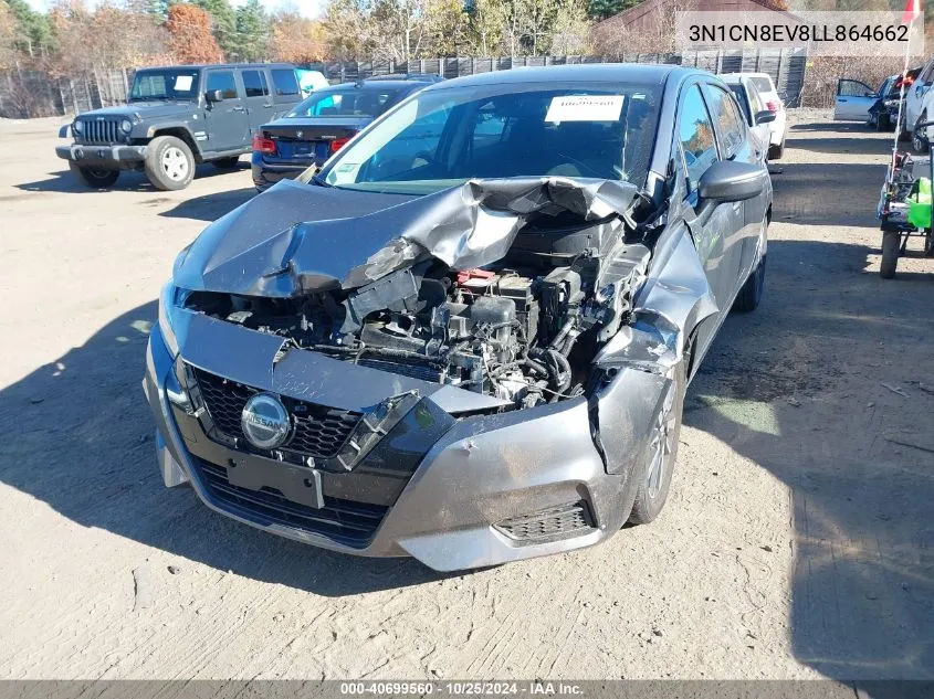 3N1CN8EV8LL864662 2020 Nissan Versa Sv Xtronic Cvt