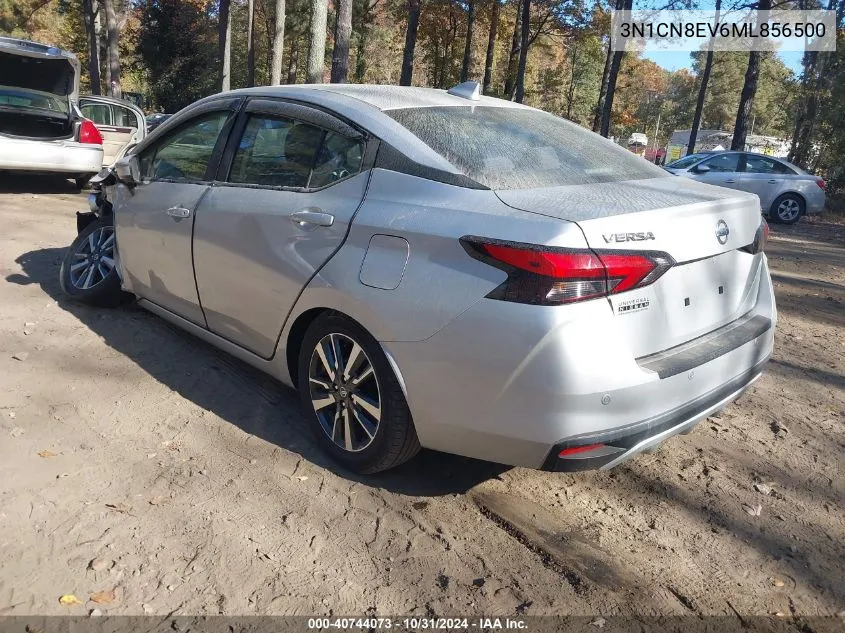 2021 Nissan Versa Sv Xtronic Cvt VIN: 3N1CN8EV6ML856500 Lot: 40744073