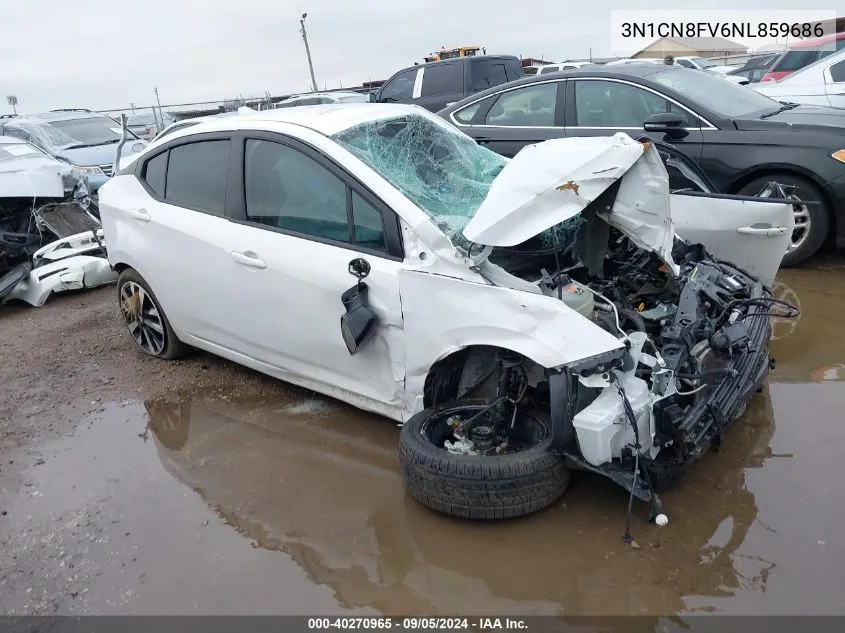 3N1CN8FV6NL859686 2022 Nissan Versa Sr