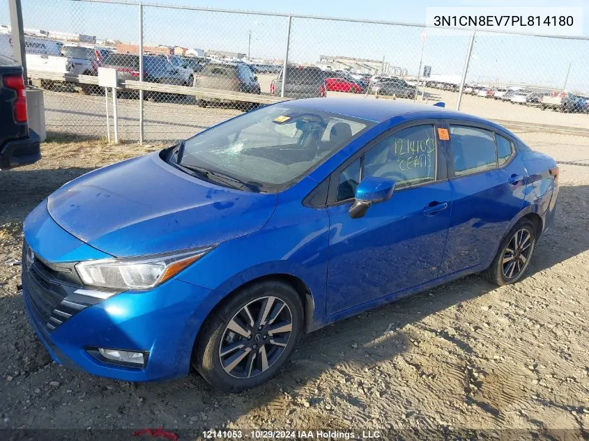 2023 Nissan Versa Sv VIN: 3N1CN8EV7PL814180 Lot: 12141053