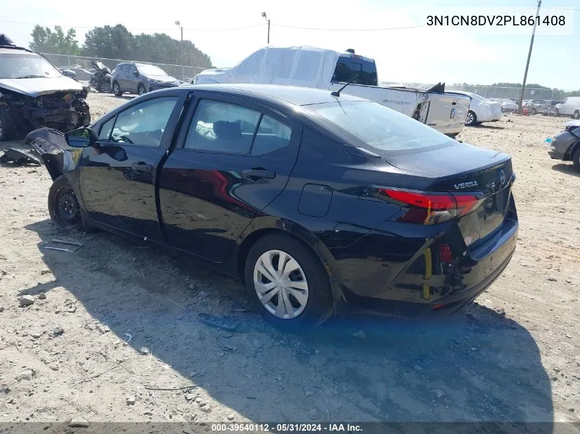 3N1CN8DV2PL861408 2023 Nissan Versa 1.6 S Xtronic Cvt