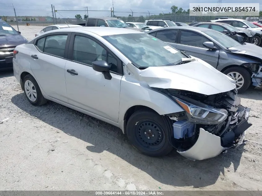 2023 Nissan Versa 1.6 S Xtronic Cvt VIN: 3N1CN8DV6PL854574 Lot: 39664144