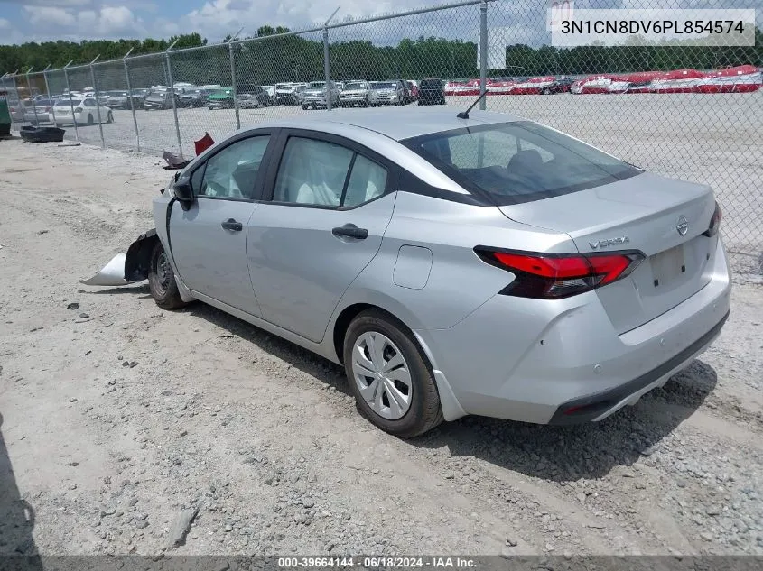 2023 Nissan Versa 1.6 S Xtronic Cvt VIN: 3N1CN8DV6PL854574 Lot: 39664144