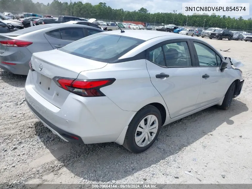 2023 Nissan Versa 1.6 S Xtronic Cvt VIN: 3N1CN8DV6PL854574 Lot: 39664144