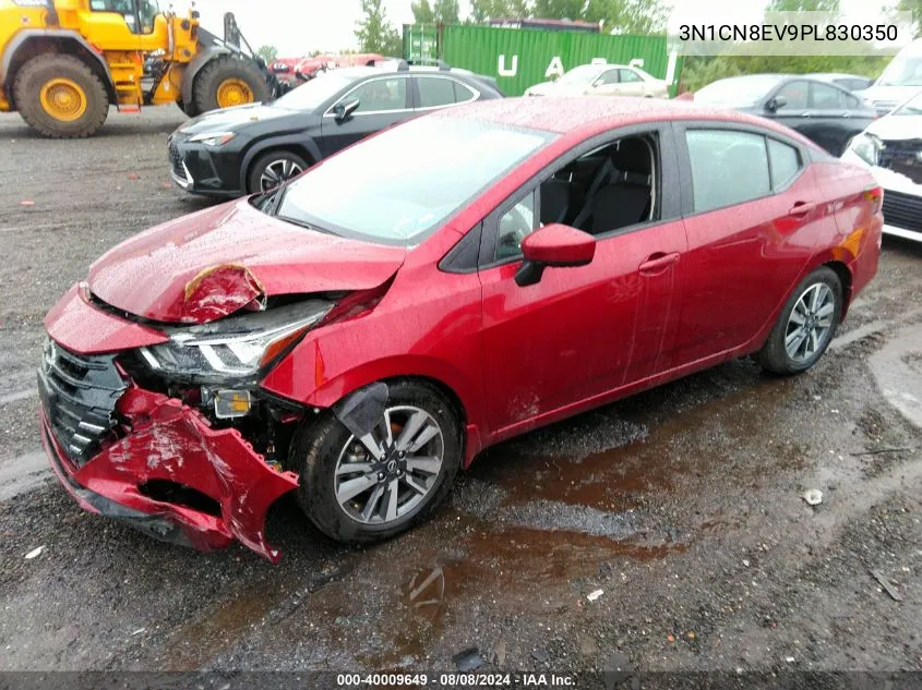 2023 Nissan Versa 1.6 Sv Xtronic Cvt VIN: 3N1CN8EV9PL830350 Lot: 40009649