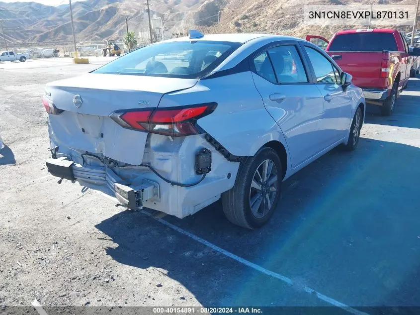 2023 Nissan Versa 1.6 Sv Xtronic Cvt VIN: 3N1CN8EVXPL870131 Lot: 40154891