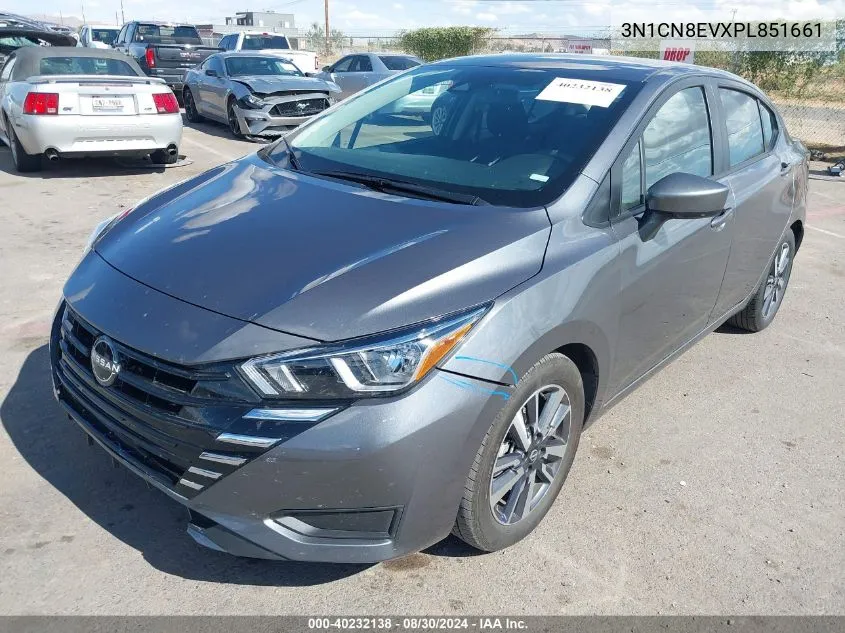 2023 Nissan Versa 1.6 Sv Xtronic Cvt VIN: 3N1CN8EVXPL851661 Lot: 40232138