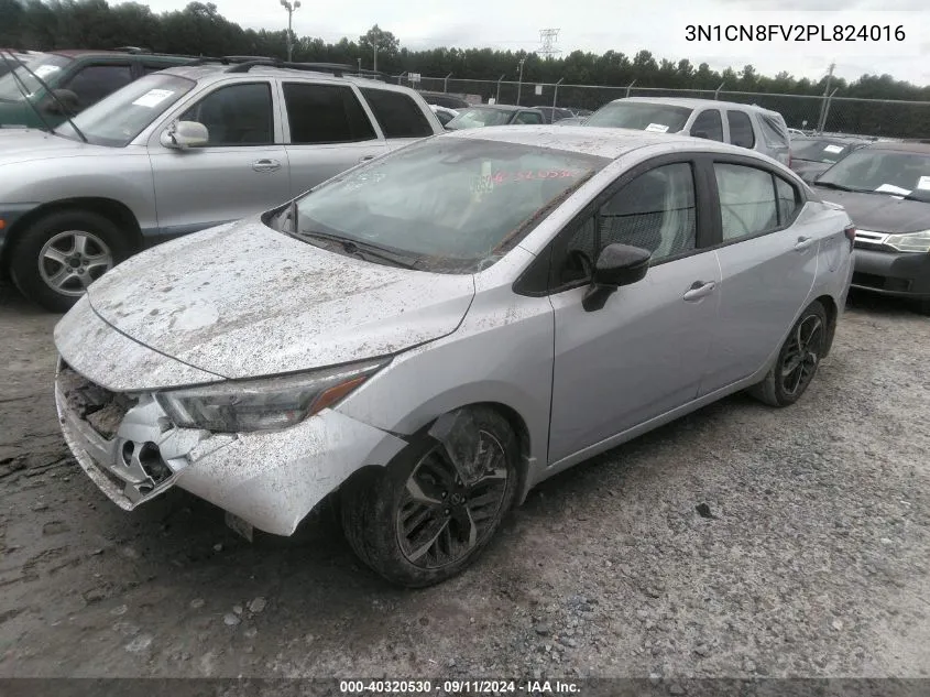 2023 Nissan Versa Sr VIN: 3N1CN8FV2PL824016 Lot: 40320530