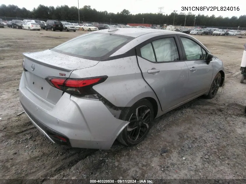 2023 Nissan Versa Sr VIN: 3N1CN8FV2PL824016 Lot: 40320530