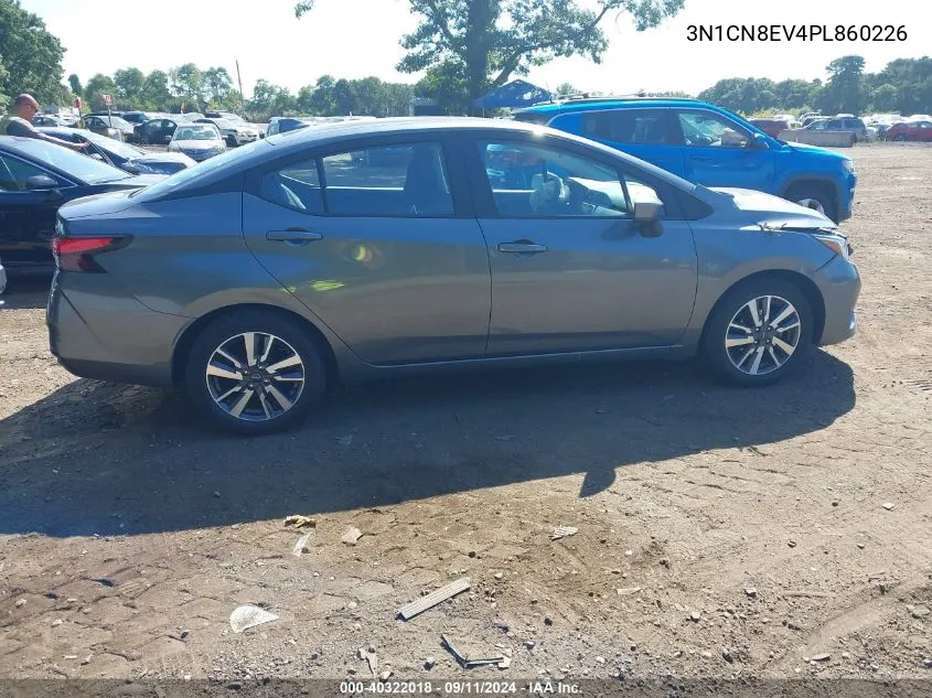 2023 Nissan Versa 1.6 Sv Xtronic Cvt VIN: 3N1CN8EV4PL860226 Lot: 40322018