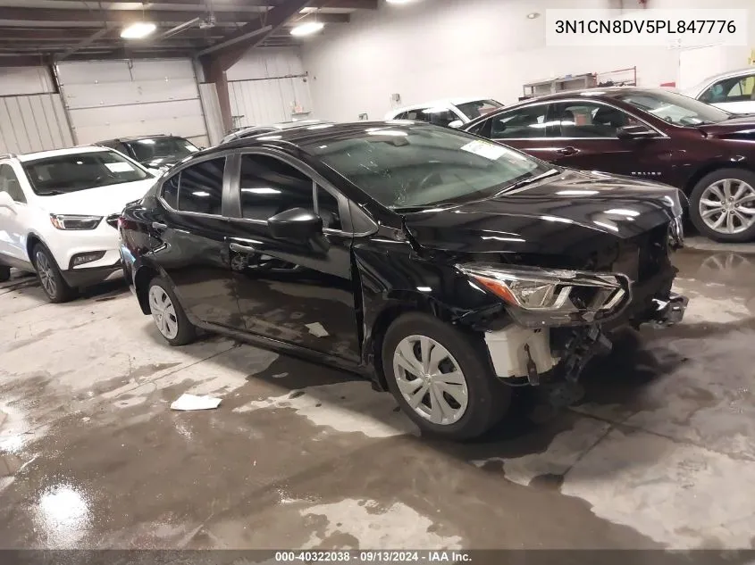 2023 Nissan Versa 1.6 S Xtronic Cvt VIN: 3N1CN8DV5PL847776 Lot: 40322038