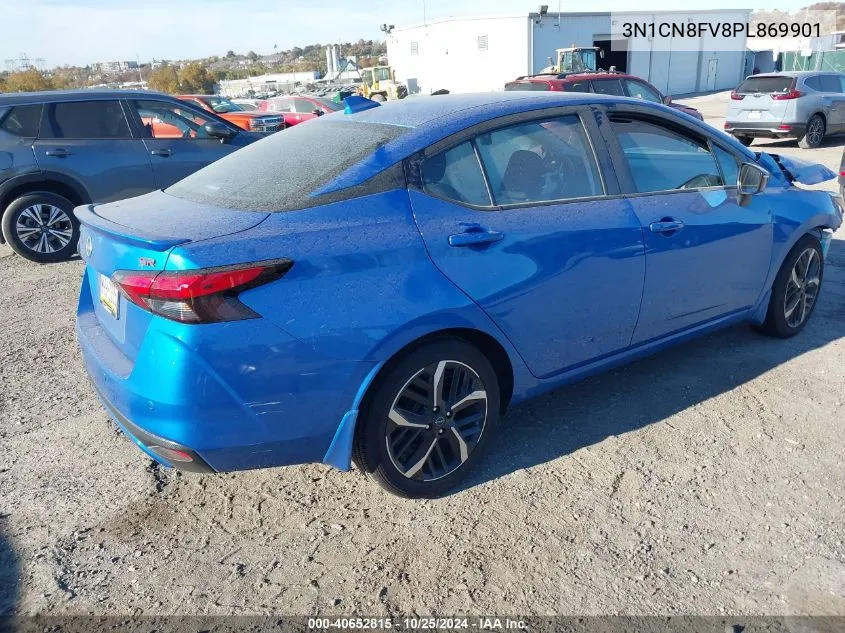 2023 Nissan Versa 1.6 Sr Xtronic Cvt VIN: 3N1CN8FV8PL869901 Lot: 40652815