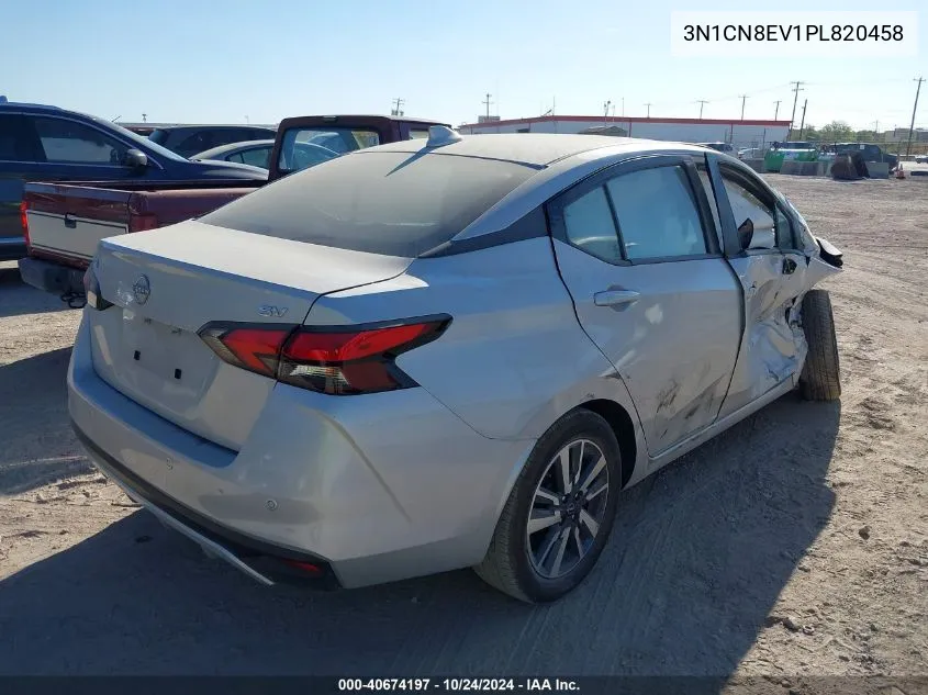 2023 Nissan Versa 1.6 Sv Xtronic Cvt VIN: 3N1CN8EV1PL820458 Lot: 40674197