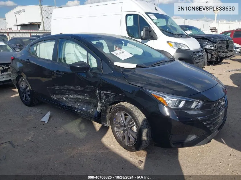 2023 Nissan Versa 1.6 Sv Xtronic Cvt VIN: 3N1CN8EV8PL833630 Lot: 40706825