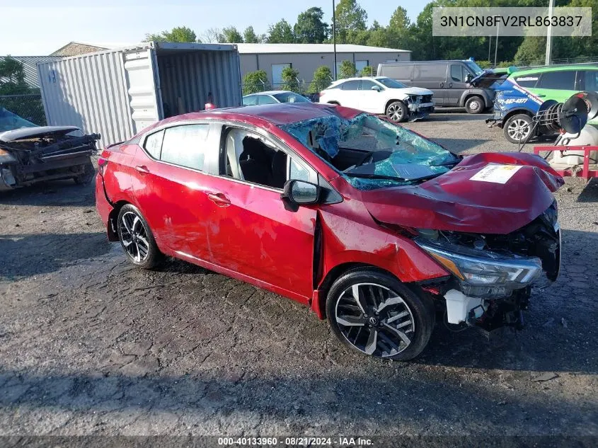 3N1CN8FV2RL863837 2024 Nissan Versa Sr