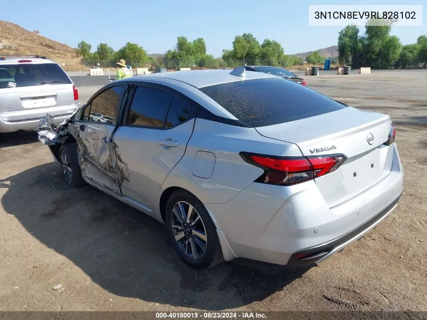 2024 Nissan Versa 1.6 Sv VIN: 3N1CN8EV9RL828102 Lot: 40180019