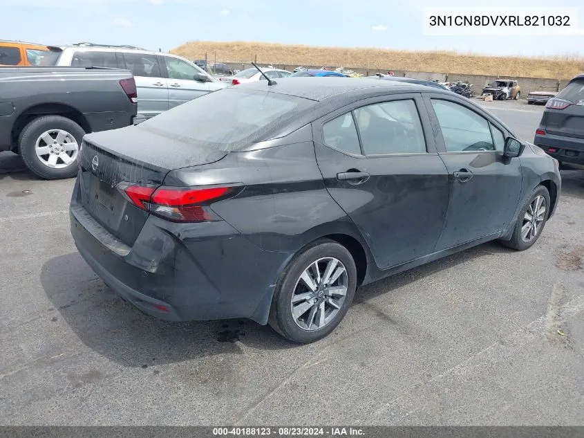 2024 Nissan Versa 1.6 S VIN: 3N1CN8DVXRL821032 Lot: 40188123