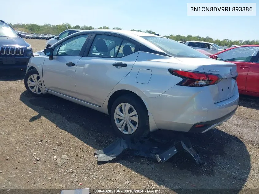 3N1CN8DV9RL893386 2024 Nissan Versa S