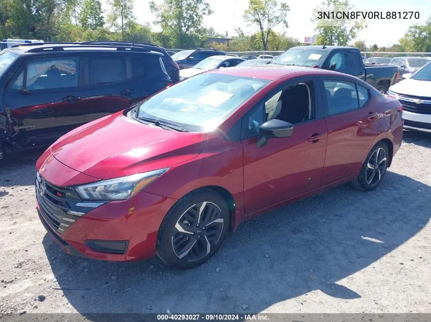 3N1CN8FV0RL881270 2024 Nissan Versa 1.6 Sr