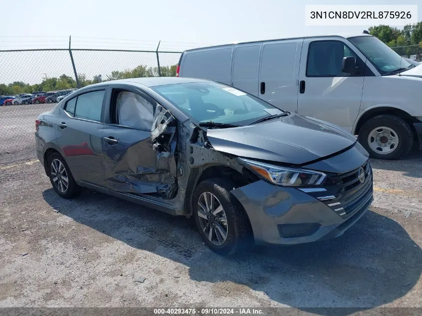 2024 Nissan Versa 1.6 S VIN: 3N1CN8DV2RL875926 Lot: 40293475