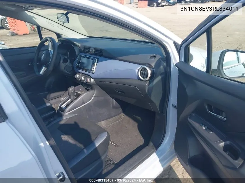 3N1CN8EV3RL834011 2024 Nissan Versa 1.6 Sv