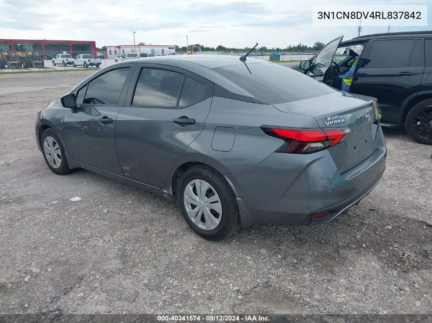 3N1CN8DV4RL837842 2024 Nissan Versa 1.6 S