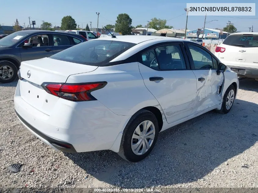 3N1CN8DV8RL878832 2024 Nissan Versa 1.6 S