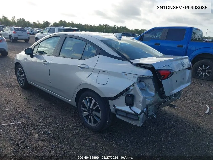 2024 Nissan Versa 1.6 Sv VIN: 3N1CN8EV7RL903086 Lot: 40458990