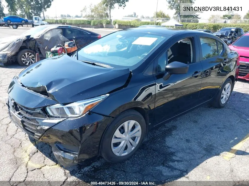 3N1CN8DV3RL841431 2024 Nissan Versa 1.6 S