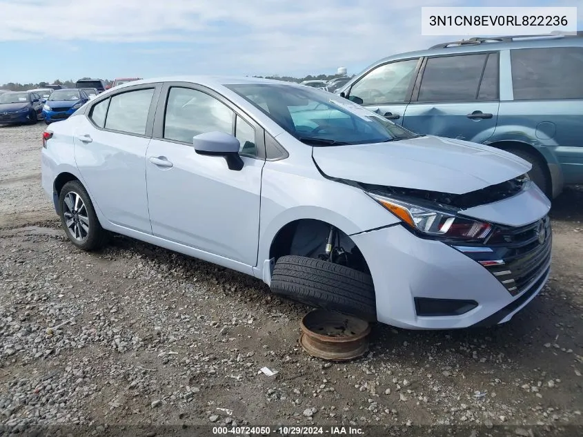 2024 Nissan Versa 1.6 Sv VIN: 3N1CN8EV0RL822236 Lot: 40724050