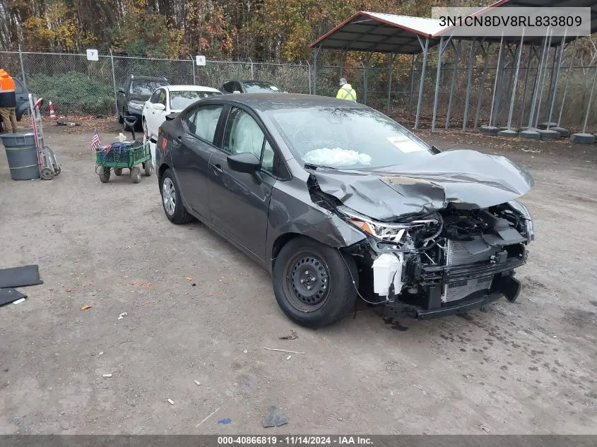 3N1CN8DV8RL833809 2024 Nissan Versa 1.6 S