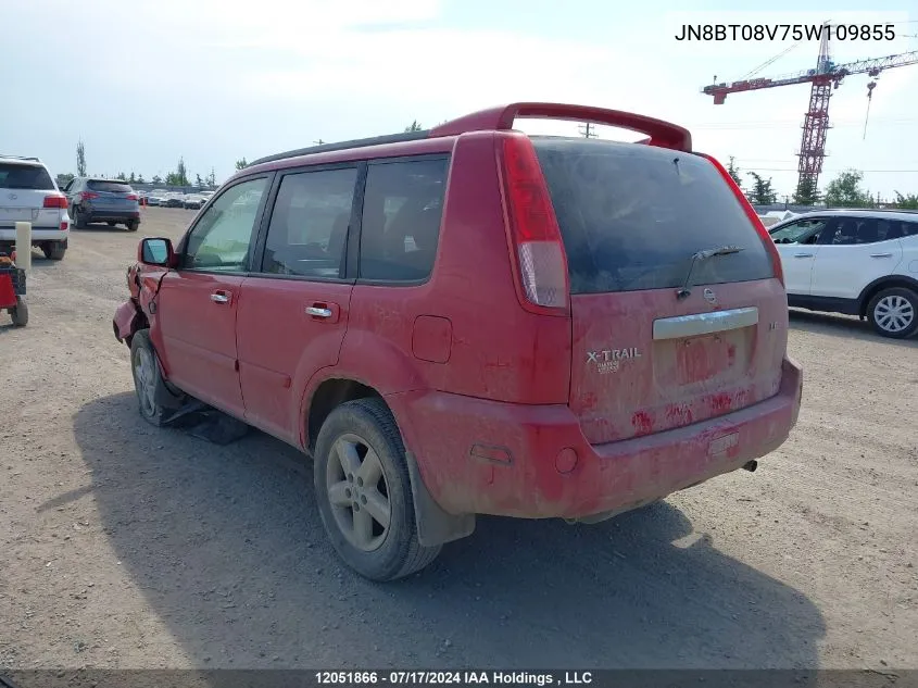 JN8BT08V75W109855 2005 Nissan X-Trail