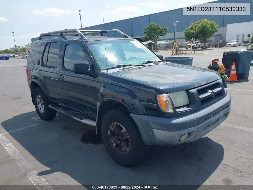 2001 Nissan Xterra Xe-V6 VIN: 5N1ED28T11C530333 Lot: 40173929