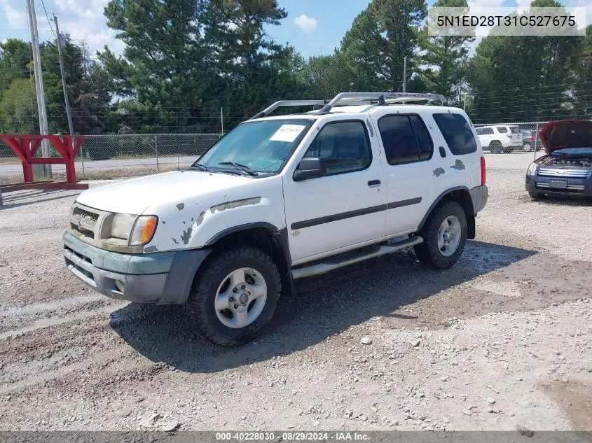 2001 Nissan Xterra Se VIN: 5N1ED28T31C527675 Lot: 40228030