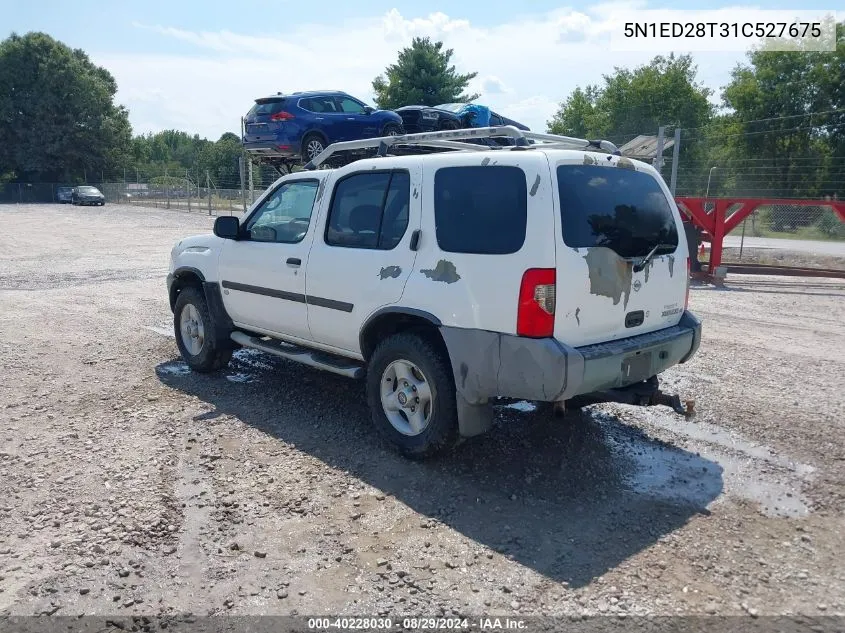 2001 Nissan Xterra Se VIN: 5N1ED28T31C527675 Lot: 40228030