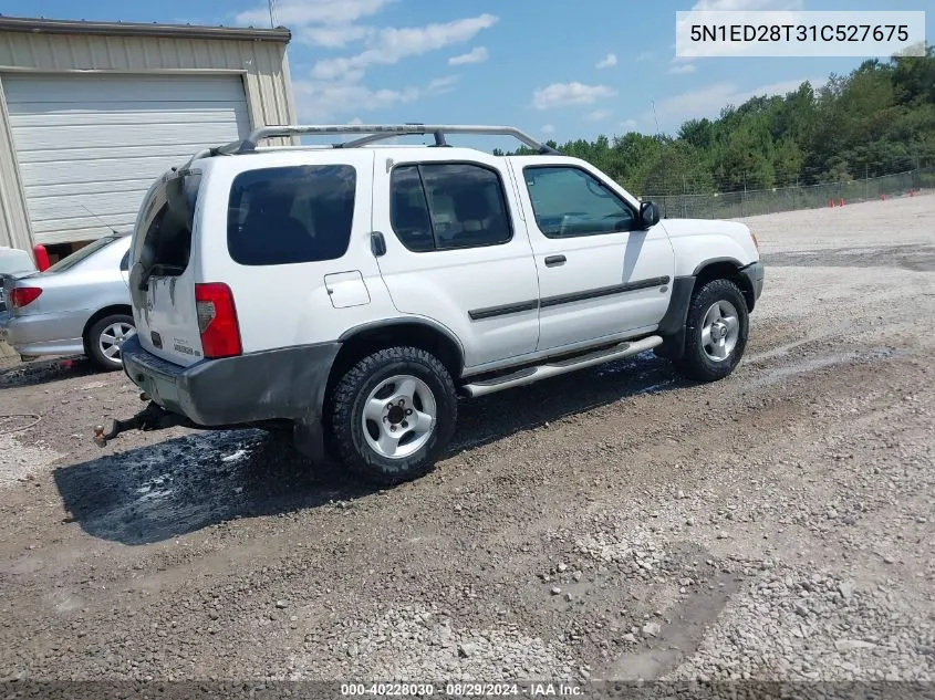 2001 Nissan Xterra Se VIN: 5N1ED28T31C527675 Lot: 40228030