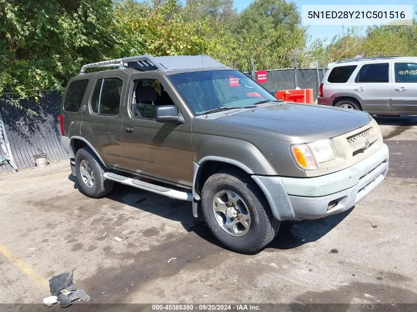 2001 Nissan Xterra Xe VIN: 5N1ED28Y21C501516 Lot: 40385380